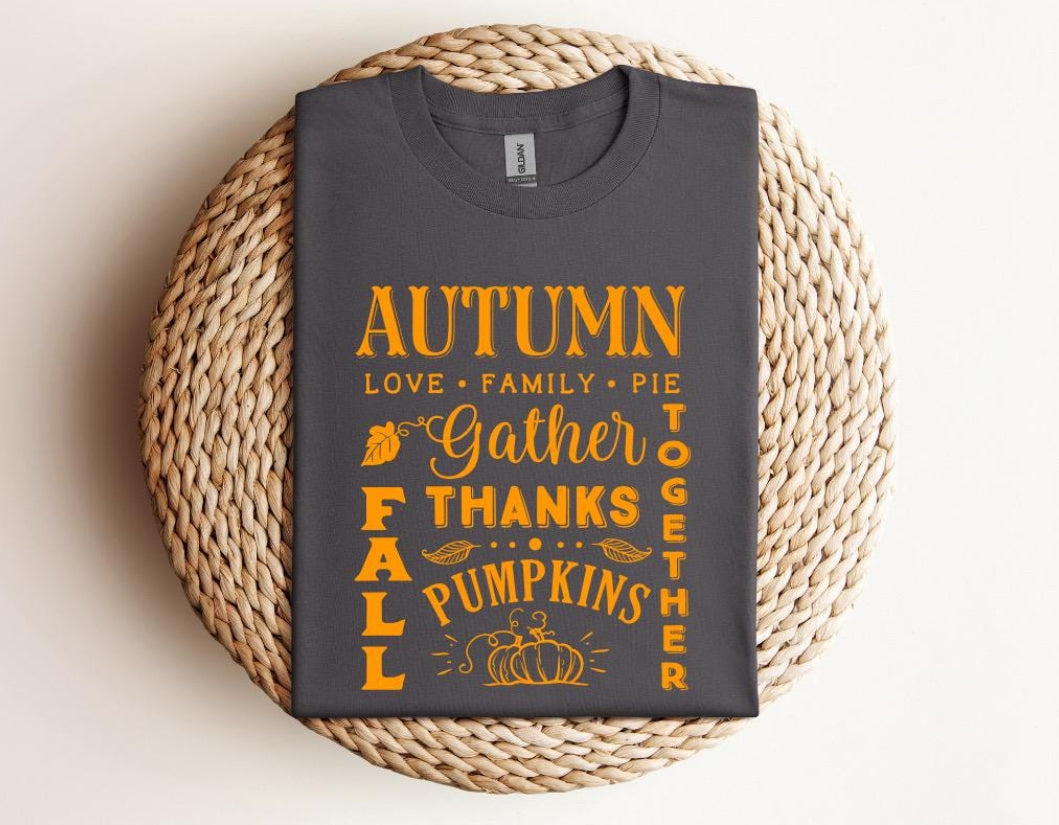 Autumn Vibes Graphic Tee Unisex T Shirt