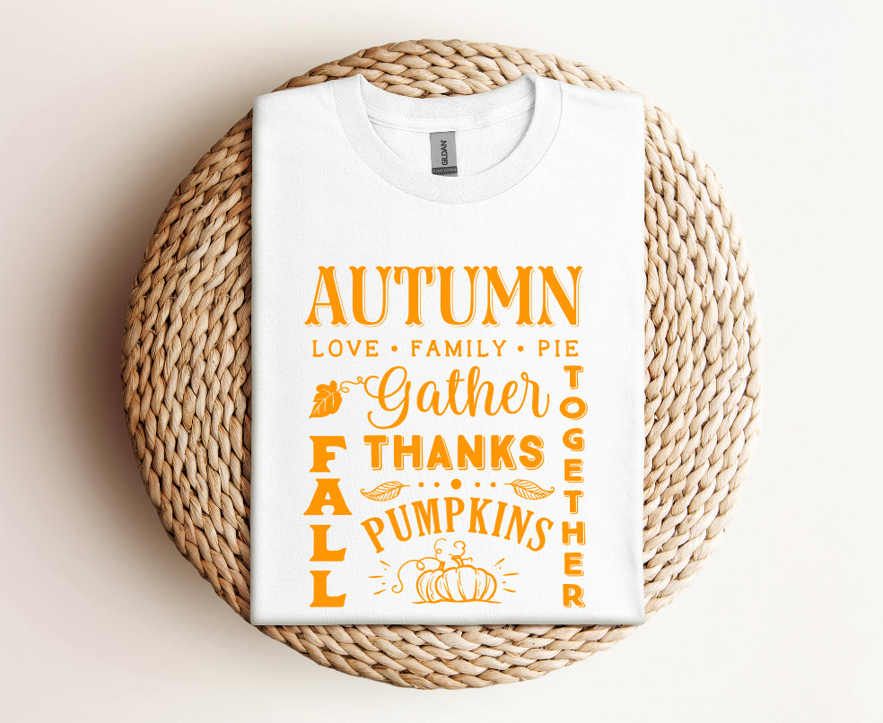 Autumn Vibes Graphic Tee Unisex T Shirt