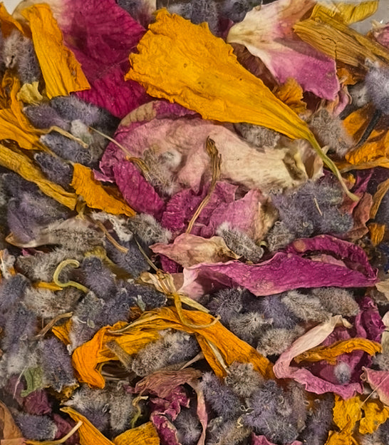 Dried and Pressed Flower Confetti Biodegradable Organic Wedding Toss