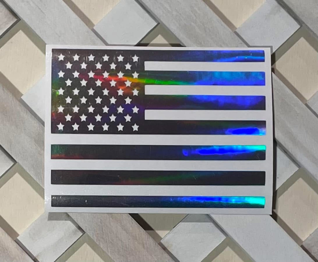 American Flag - Permanent Vinyl Decal