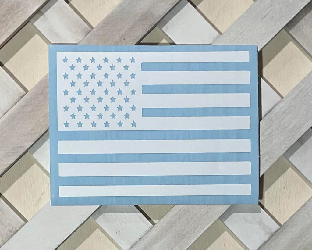 American Flag - Permanent Vinyl Decal
