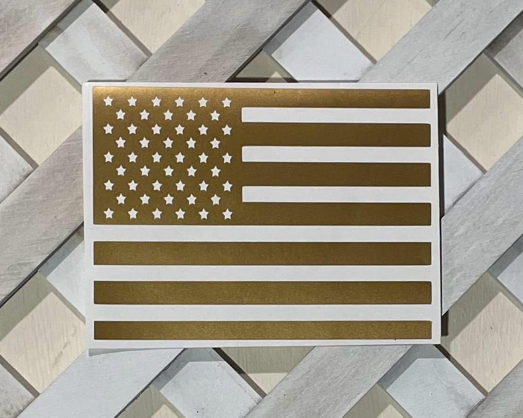 American Flag - Permanent Vinyl Decal