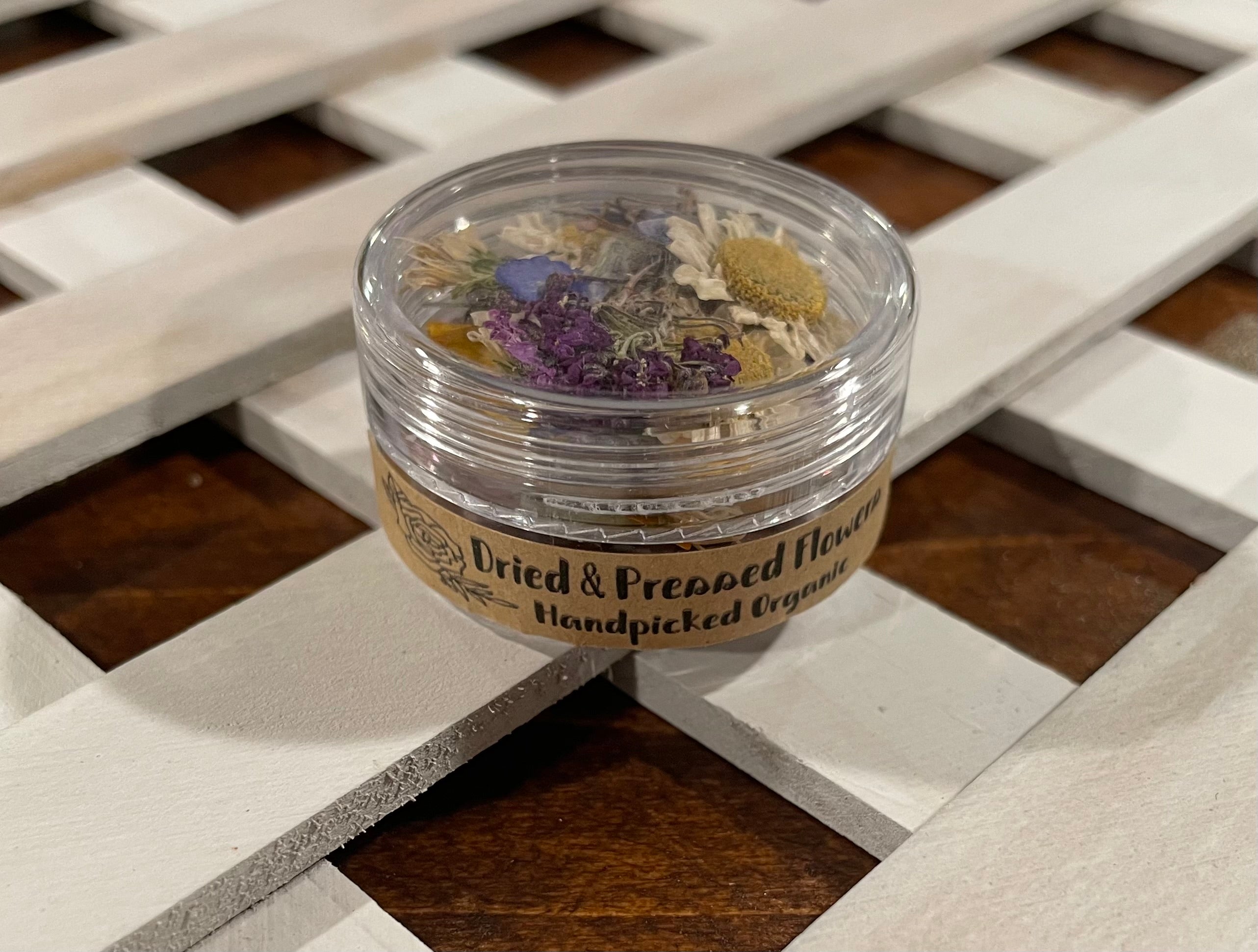 Handpicked Dried Pressed Wild Flowers - Mixed Blooms & Petals